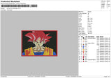 Sun Go Ku Rectangle Embroidery File 4 size
