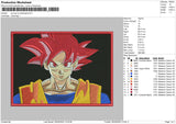 Sun Go Ku Rectangle V2 Embroidery File 4 size