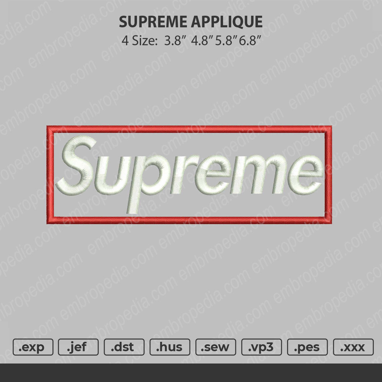 Supreme Applique