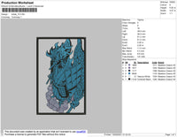 Susano Madara Embroidery File 4 size