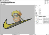 Swoosh Naruto V2 Embroidery File 4 size