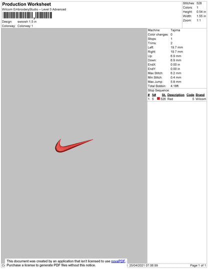 Small Swoosh