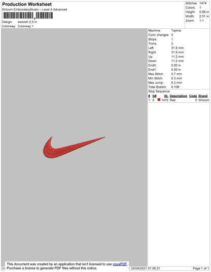 Small Swoosh