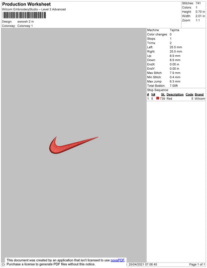 Small Swoosh