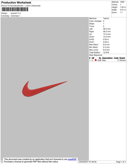 Small Swoosh