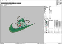 Swoosh Bulba V2 Embroidery File 6 sizes