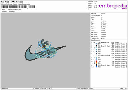 Swoosh Lucario