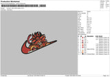 Swoosh Ultra Institnct Embroidery File 6 sizes