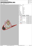 Swoosh Anime 250922 Embroidery File 5 sizes
