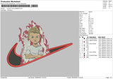 Swoosh Anime 250922 Embroidery File 5 sizes