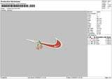 Swoosh Love 2103 Embroidery File 6 sizes