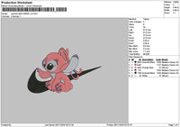 Swoosh Angel V3 Embroidery File 6 sizes