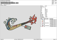 Swoosh Tanjiro1909 Embroidery File 6 sizes