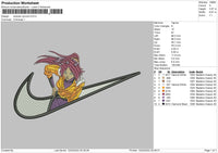 Swoosh Yourichi Embroidery File 4 size