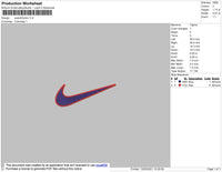 Swoosh 2 Color 10 size