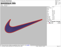 Swoosh 2 Color 10 size