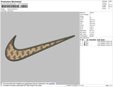Swoosh 4pf Embroidery File 4 size