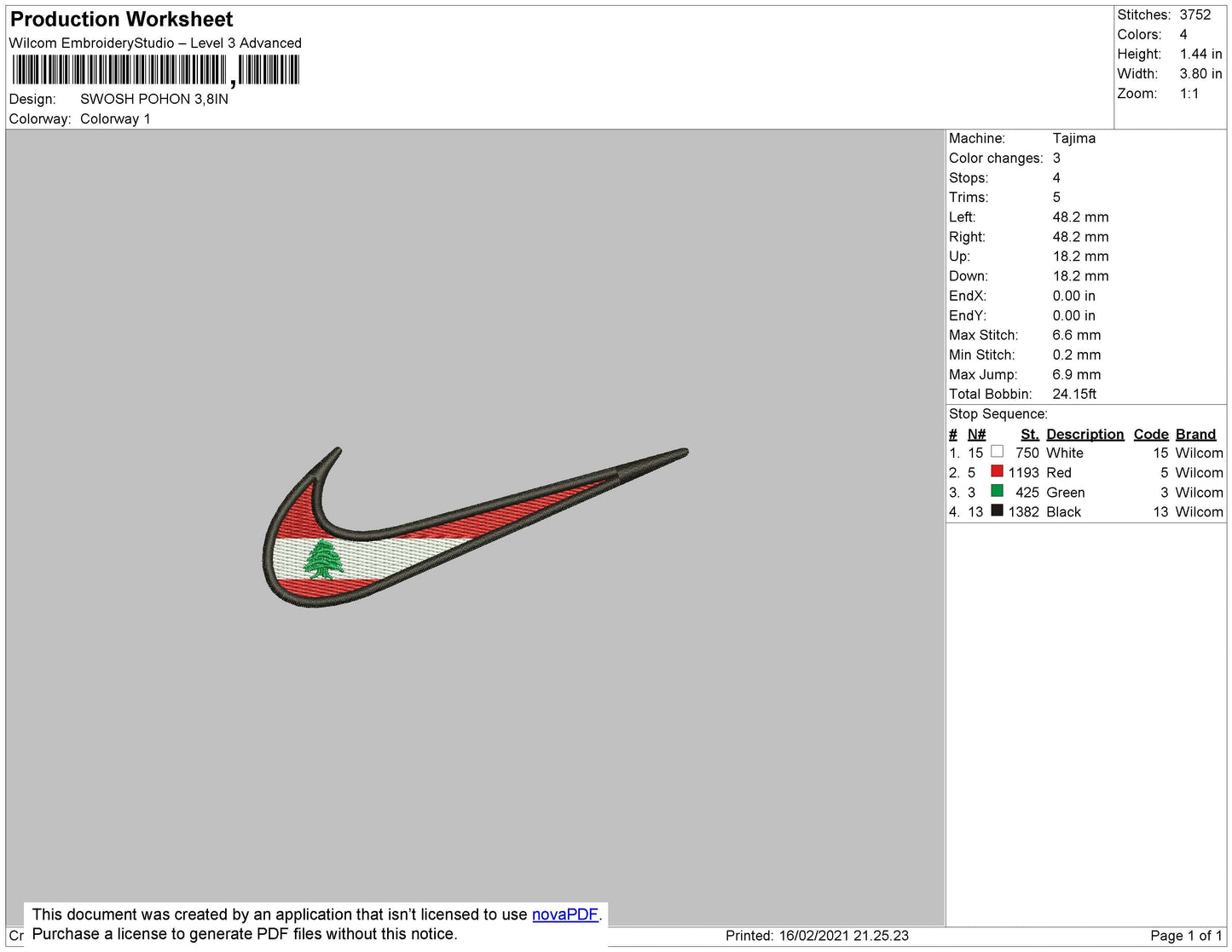 Swoosh Lebanon