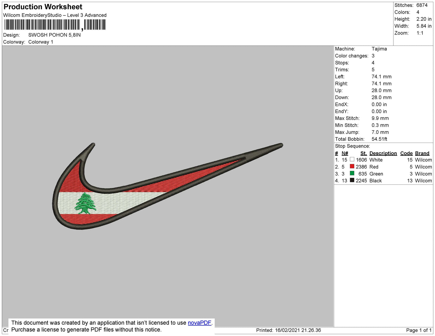 Swoosh Lebanon