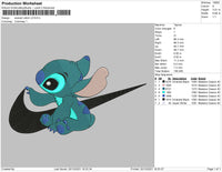 Swoosh Stitch V3 Embroidery File 4 size