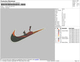 Swoosh StarWars Embroidery File 4 size