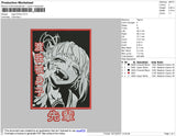 Toga Himiko Embroidery File 8 size