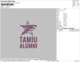 Tamiu Embroidery File 4 size