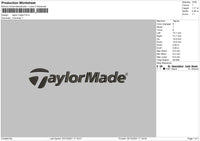 Taylor Made Embroidery File 4 size