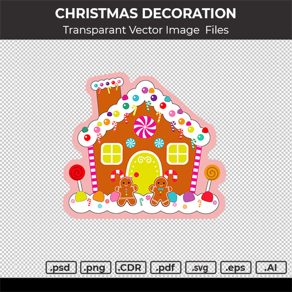 CRISTMAS DECORATION VECTOR IMAGE