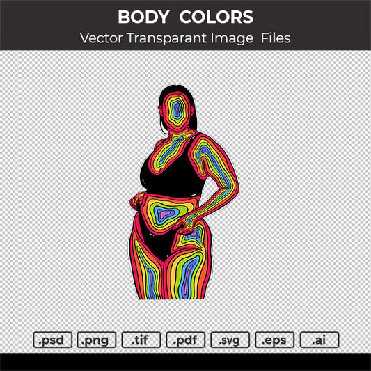 BODY  COLORS Vector Art