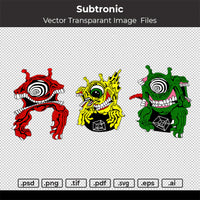 3 Character Subtronic