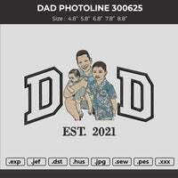 Photoembro 3005 Embroidery File 6 sizes