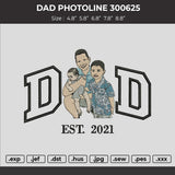 Photoembro 3005 Embroidery File 6 sizes