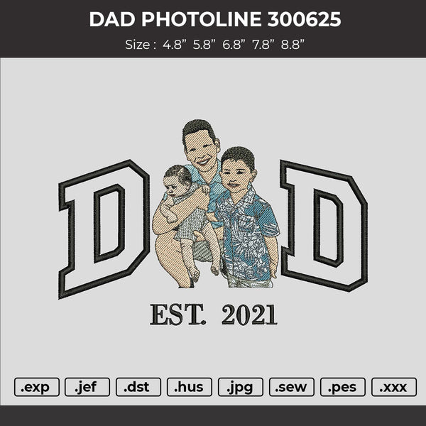 Photoembro 3005 Embroidery File 6 sizes