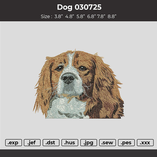 Dog 030725 Embroidery File
