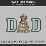 DAD applique Photo  for Embroidery machine