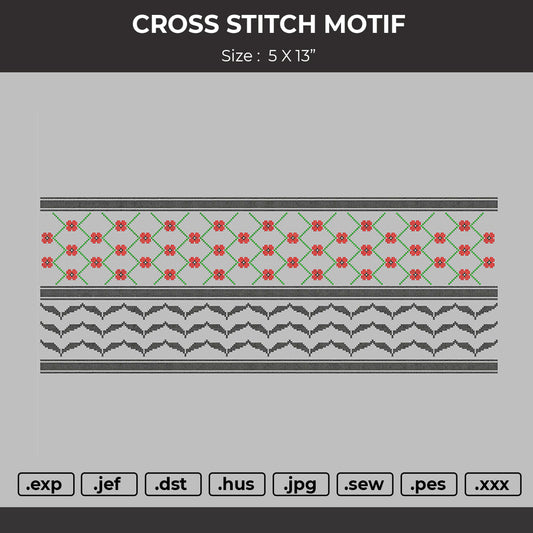 Cross stitch motif
