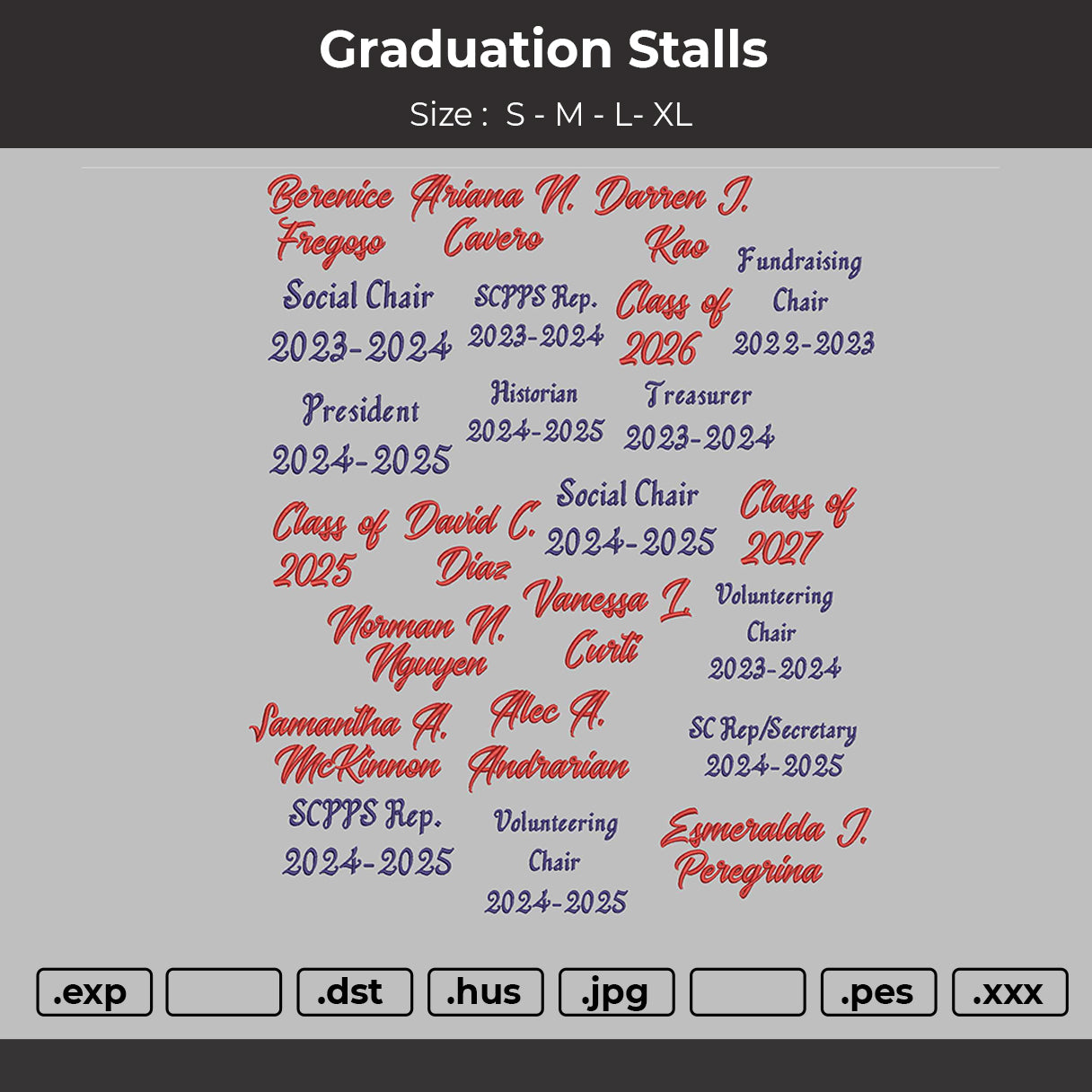 Graduation Stalls