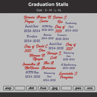 Graduation Stalls