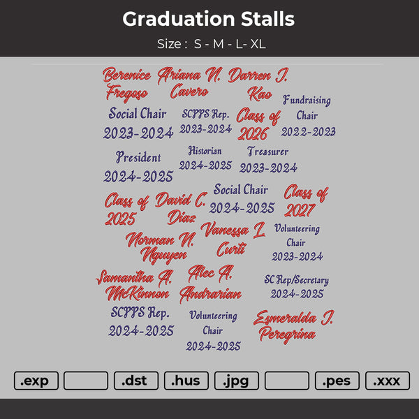 Graduation Stalls