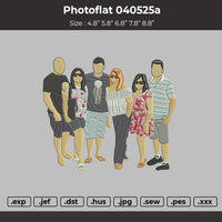 Photoflat 0305a Embroidery File