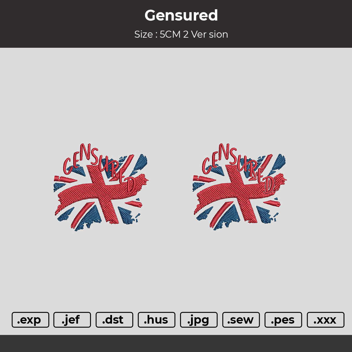 Gen sured 2 version Embroidery File