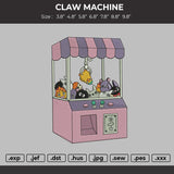 Claw Machine Embroidery File