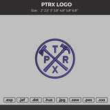 PTRX LOGO Embroidery File