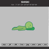 SMISKI Embroidery File