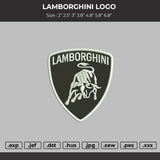 LAMBORGHINI LOGO Embroidery File