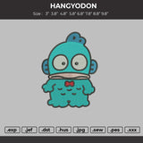 HANGYODON Embroidery File