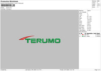 Terumo Embroidery File 4 size