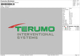 Terumo Embroidery File 4 size