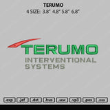 Terumo Embroidery File 4 size